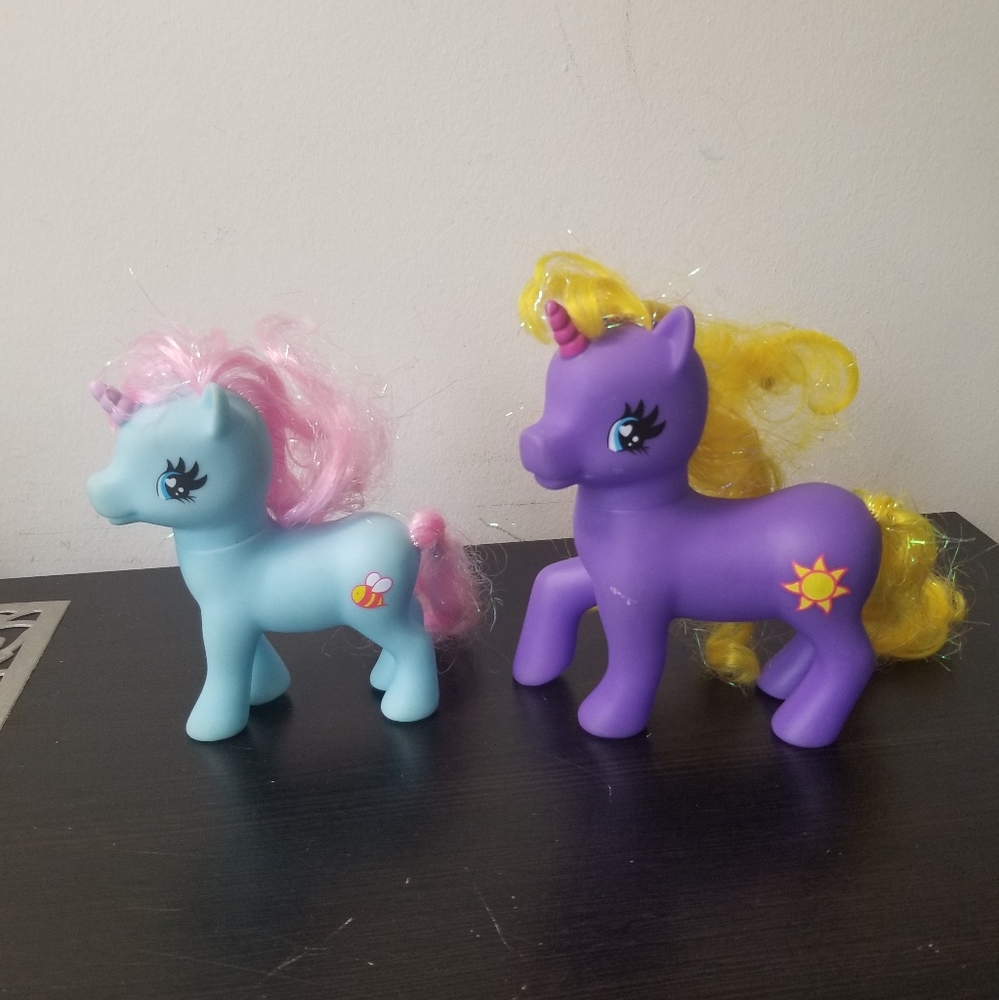 My Little Pony Lot 2pc Sun And Bee.